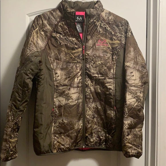Real tree Camo puff jacket